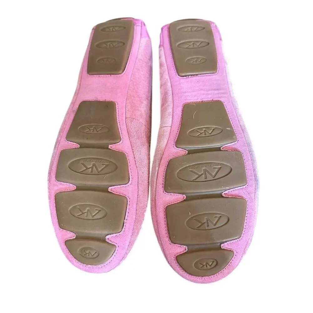 Anne Klein Sport Women's Pink Ballet Flats Size 7.5 Sparkly Bow Casual - Picture 8 of 13